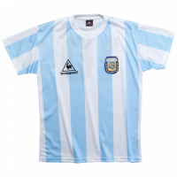 Argentina Retro Jersey Home World Cup 1986