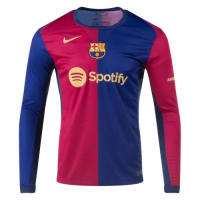 Barcelona Home Long Sleeve Jersey 2024/25