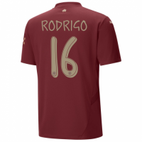 RODRIGO #16 Manchester City Third Jersey 2024/25 - UCL Font