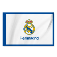 Discount Real Madrid Team Flag - White/Blue