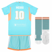 Messi #10 Kids Inter Miami CF Third Full Kit 2024