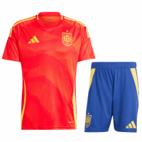 [Super Replica] Spain Home Kit(Jersey+Shorts) Euro 2024