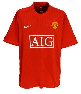 Manchester United Retro Jersey Home 2007/08