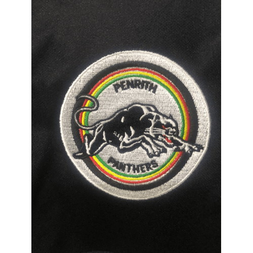 1991 Penrith Panthers Retro Rugby Black Jersey Shirt