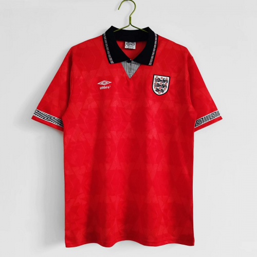 Retro England Away Jersey World Cup 1990