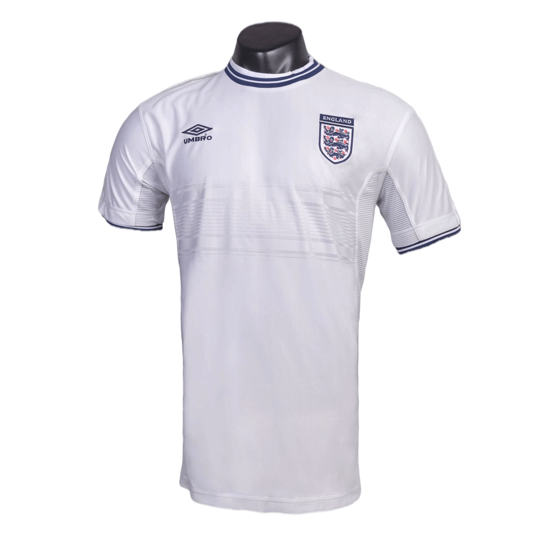 England Retro Jersey Home Euro Cup 2000