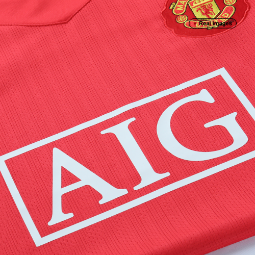 Manchester United Retro Jersey Home 2007/08