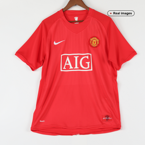 Manchester United Retro Jersey Home 2007/08