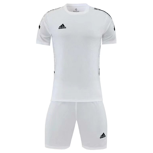 Customize Team Soccer Jersey Kit (Shirt+Short) White - 720