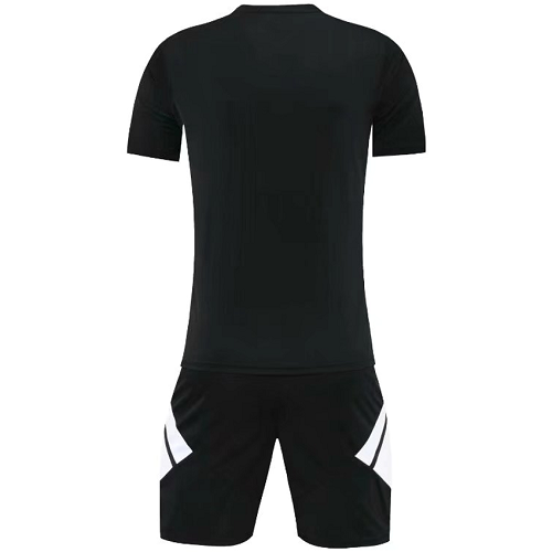 Customize Team Black Soccer Jersey Kit(Shirt+Short) 721