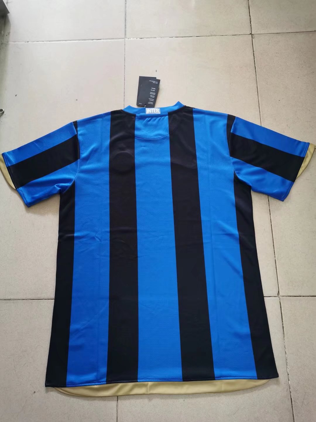 Inter Milan Retro Soccer Jersey Home Replica 2008/09