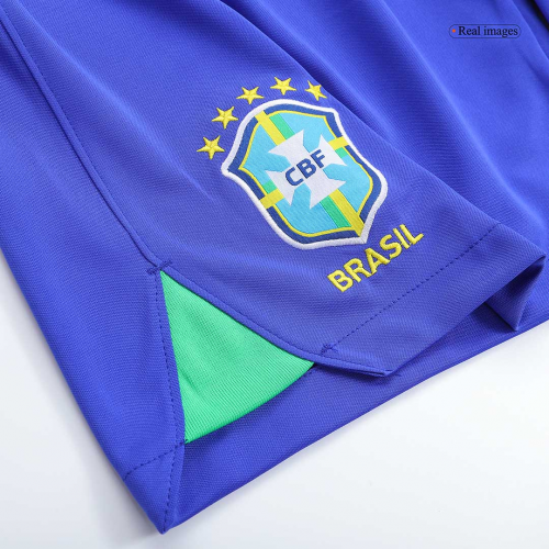 Brazil Soccer Shorts Home Replica 2022