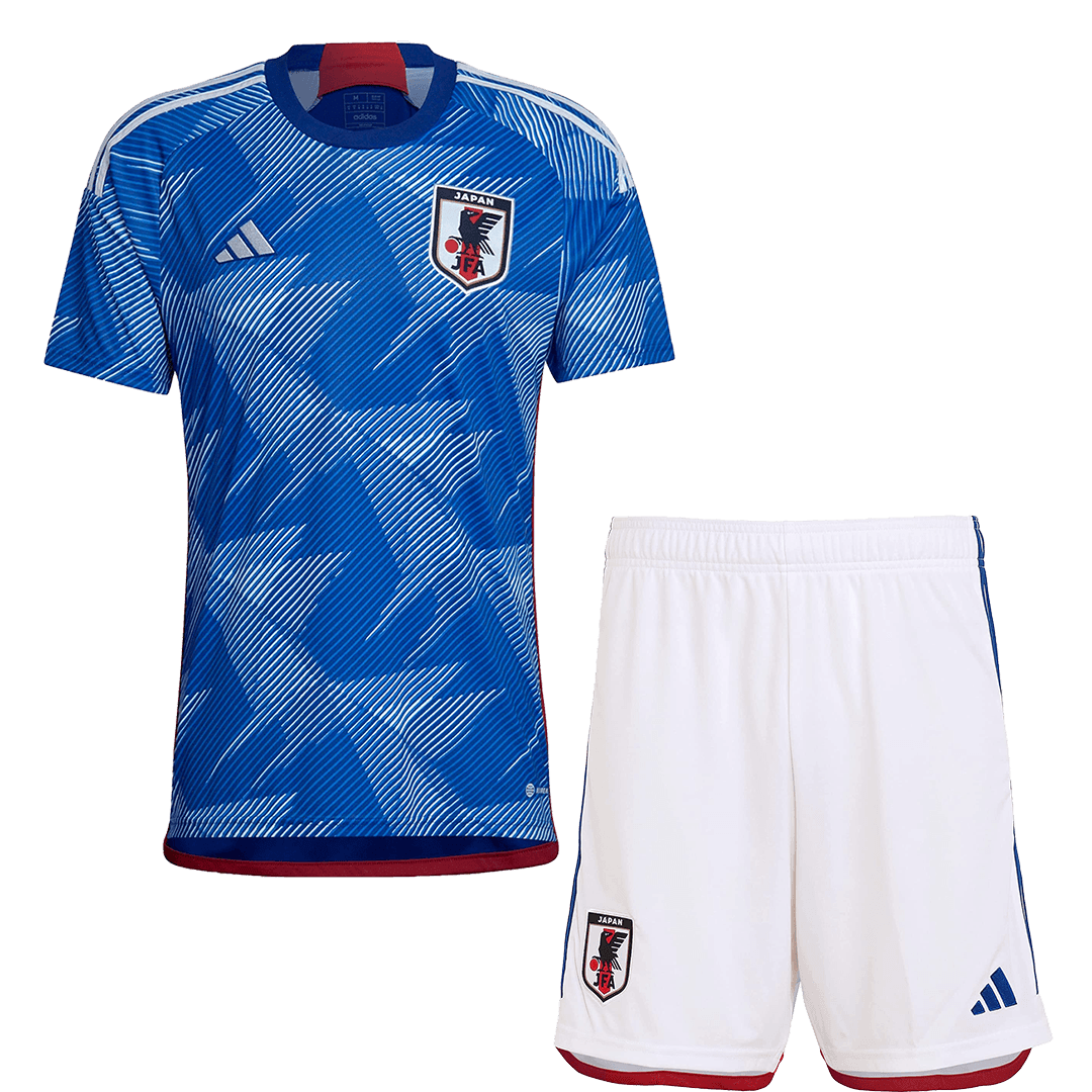 Japan Jersey Home Whole Kit(Jersey+Shorts+Socks) World Cup 2022