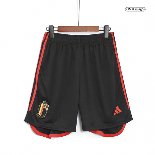 Belgium Soccer Shorts Home Replica World Cup 2022