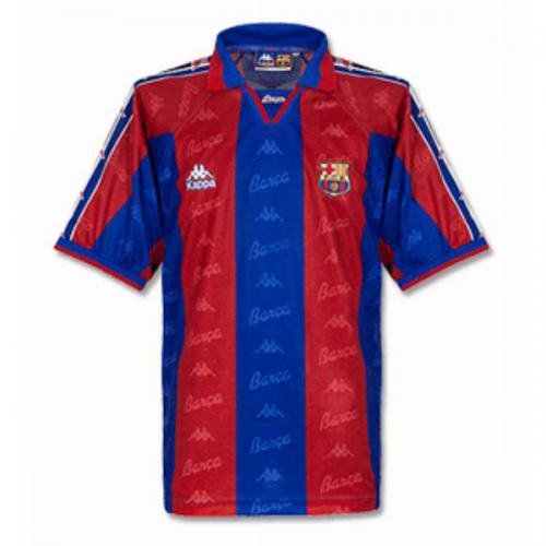 Barcelona Guardiola #4 Retro Jersey Home 1996/97