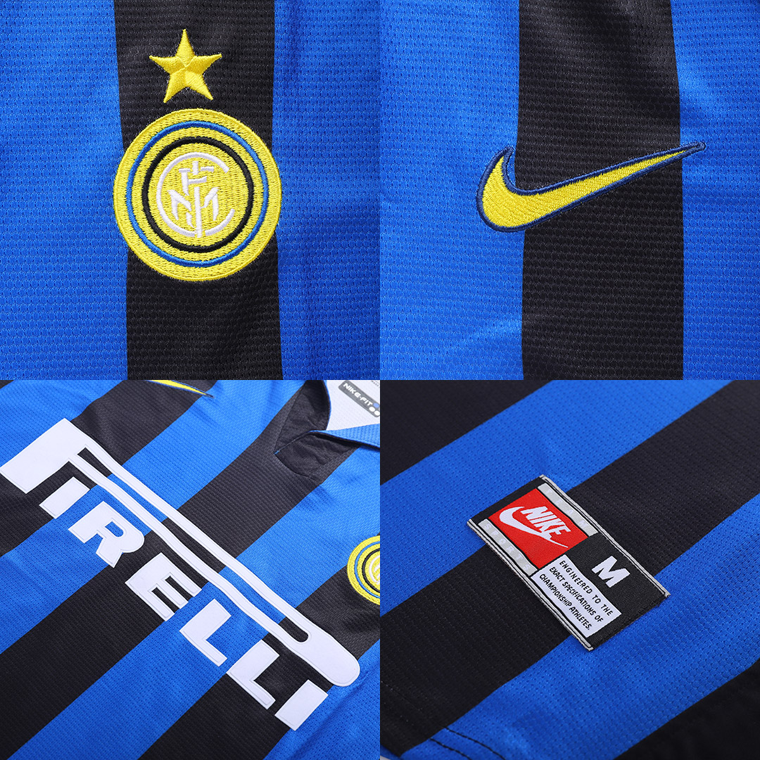 Inter Milan Ronaldo #9 Retro Jersey Home 1998/99