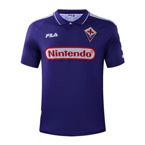 BATISTUTA #9 Retro Fiorentina Home Jersey 1998/99