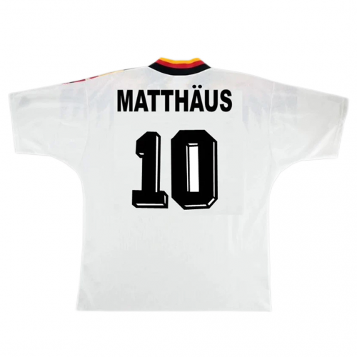 Germany MATTHÄUS #10 Retro Jersey Home 1994