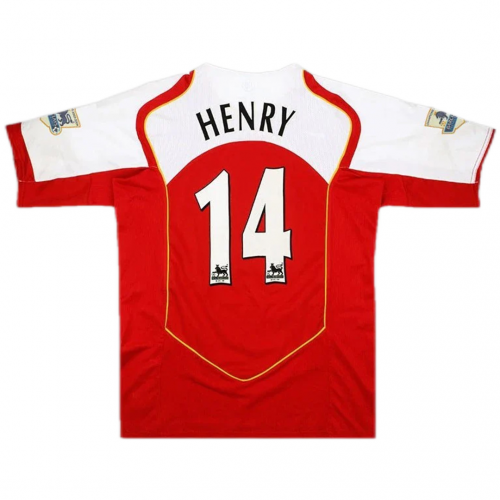 Henry #14 Retro Arsenal Home Jersey 2004/05