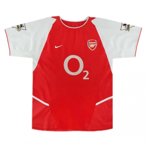 Henry #14 Arsenal Retro Jersey Home 2002/04