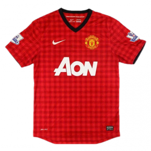 Manchester United v.PERSIE #20 Retro Jersey Home 2012/13