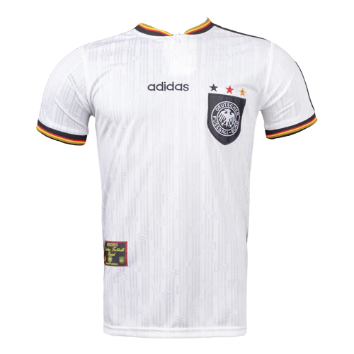 Germany MÖLLER #7 Retro Jersey Home Euro Cup 1996