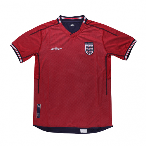 Gerrard #4 England Retro Away Jersey World Cup 2002