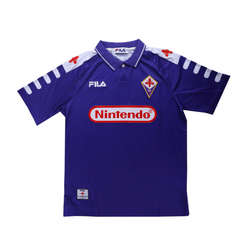 BATISTUTA #9 Retro Fiorentina Home Jersey 1998/99