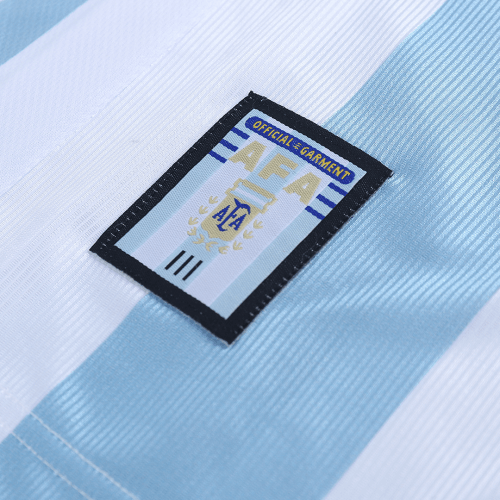 Argentina ORTEGA #10 Retro Jersey Home World Cup 1998