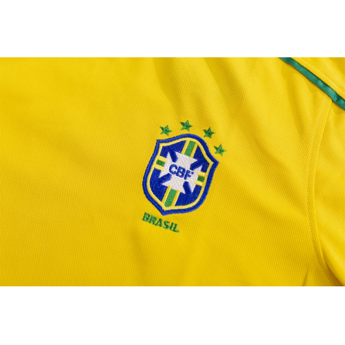 Brazil R.CARLOS #6 Retro Jersey Home World Cup 1998