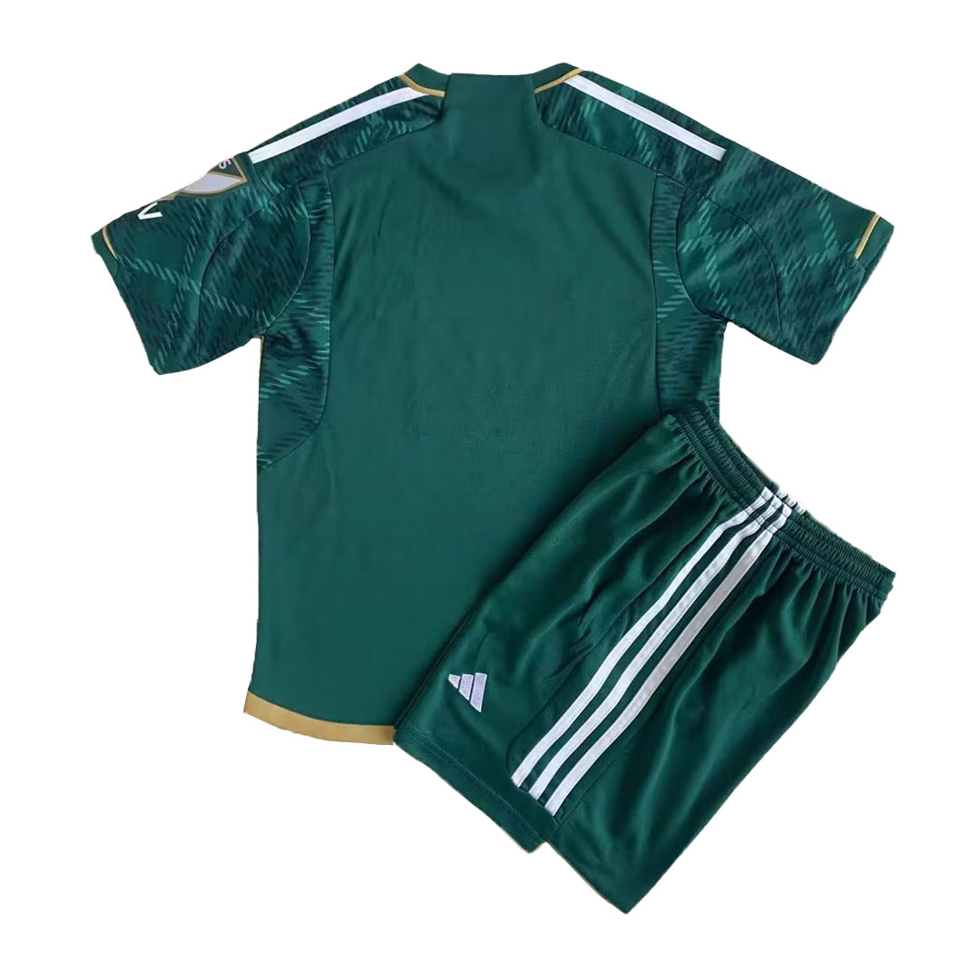 Kids Portland Timbers Home Jersey Kit Replica 2023