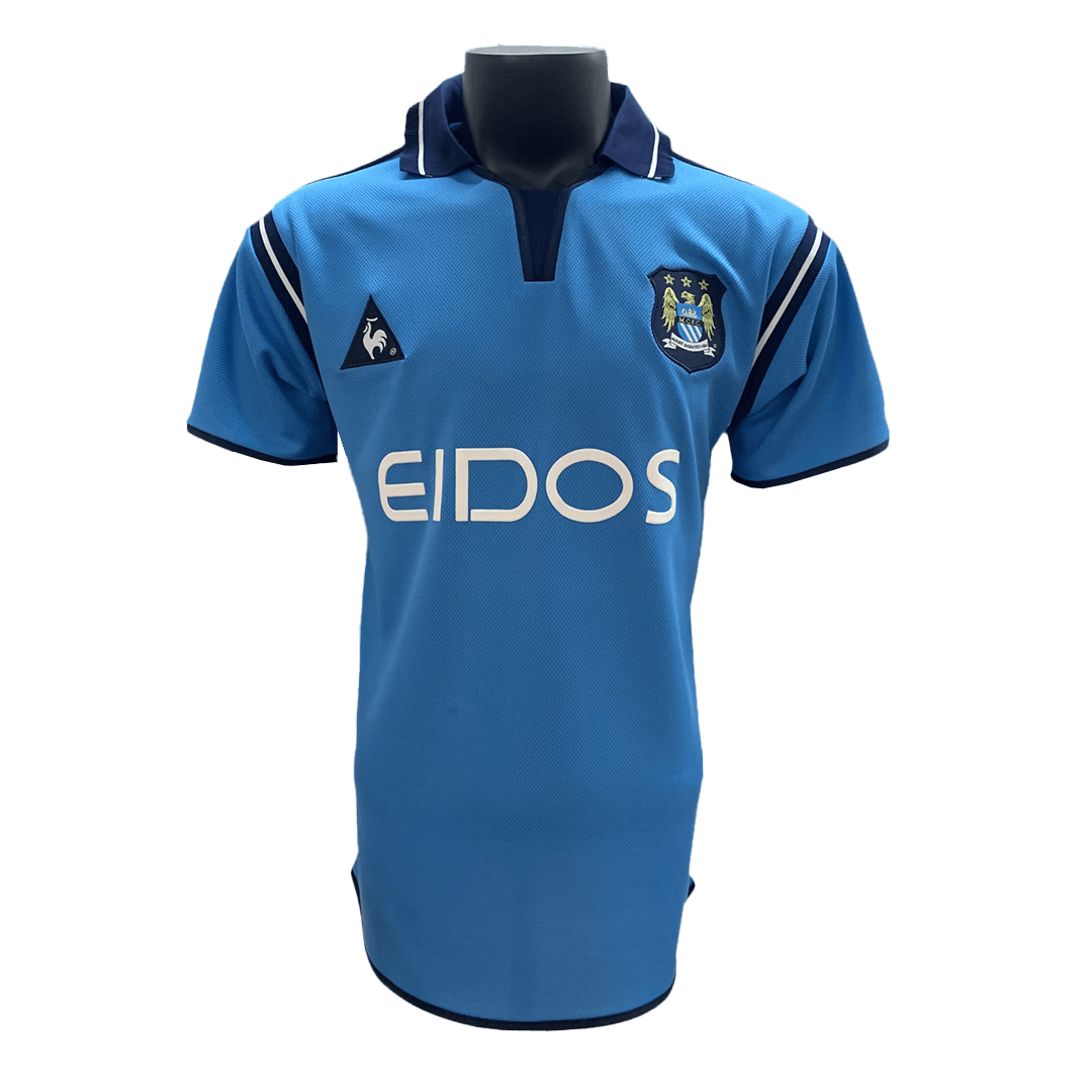 Manchester City Retro Home Jersey 2001/02