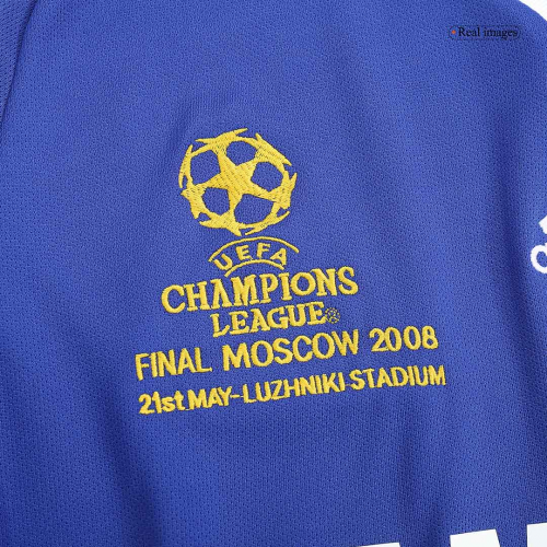 Retro Chelsea UCL Final Home Jersey 2008