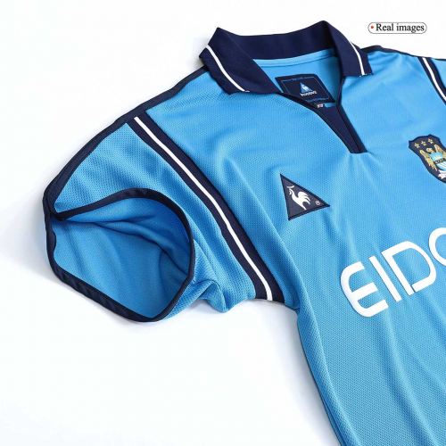 Manchester City Retro Home Jersey 2001/02