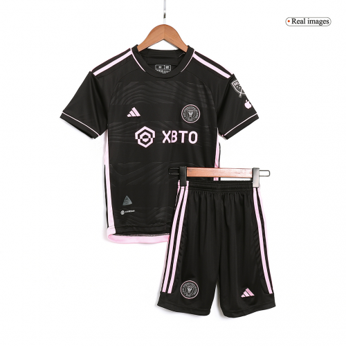 Kids Inter Miami Away Jersey Kit 2023