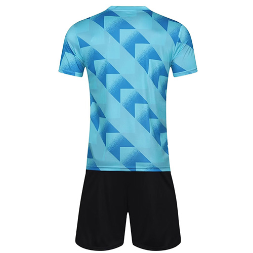 Customize Team Jersey Kit(Shirt+Short) Blue 728