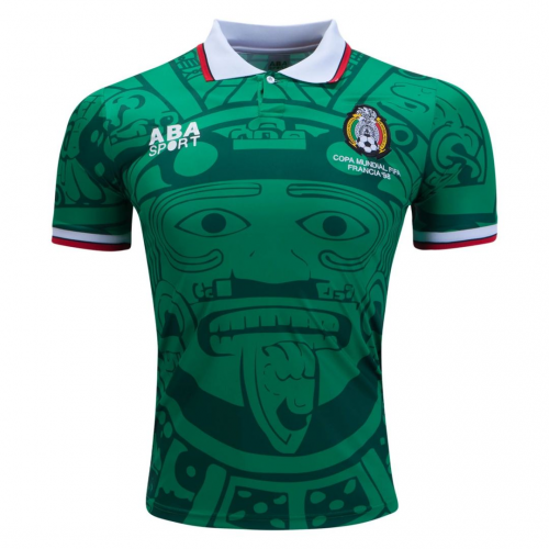 Mexico BLANCO #11 Retro Home Jersey World Cup 1998