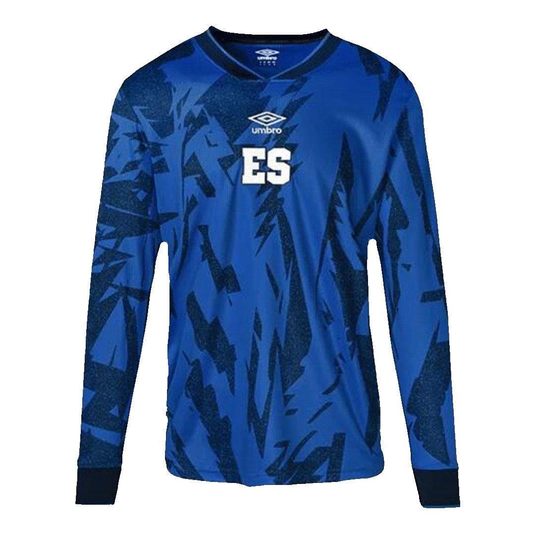 El Salvador Home Long Sleeve Jersey 2023/24