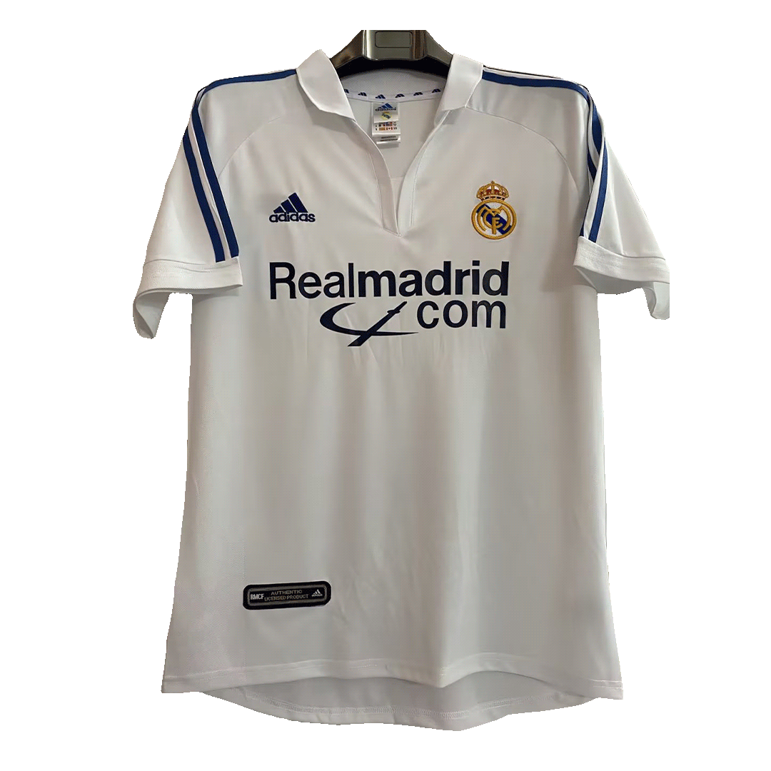 Real Madrid Retro Jersey Home 2001/02