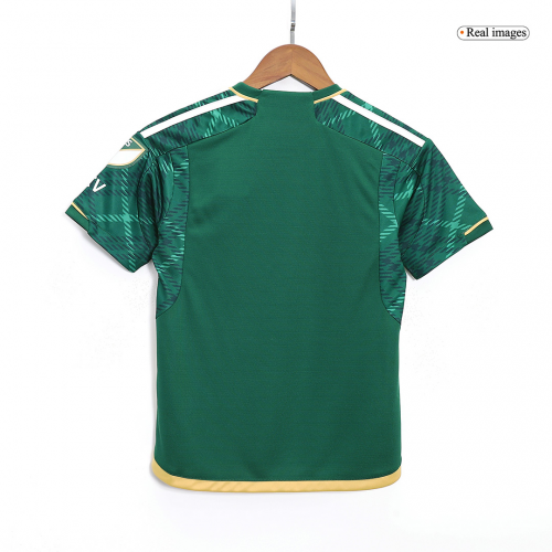 Kids Portland Timbers Home Jersey Kit Replica 2023