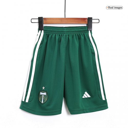 Kids Portland Timbers Home Jersey Kit Replica 2023