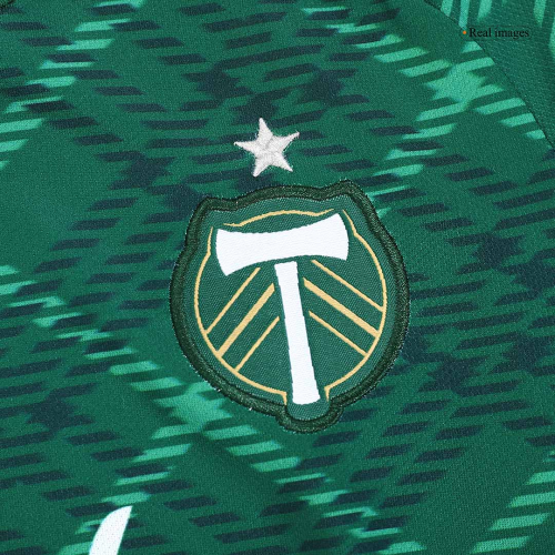 Kids Portland Timbers Home Jersey Kit Replica 2023