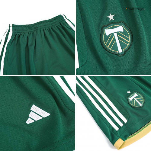 Kids Portland Timbers Home Jersey Kit Replica 2023