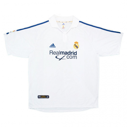 Real Madrid Retro Jersey Home 2001/02