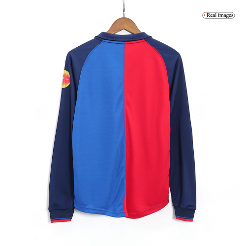 Retro Barcelona Home Long Sleeve Jersey 1999/00