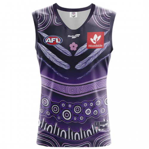 Men's Fremantle Dockers AFL Indigenous Guernsey 2022