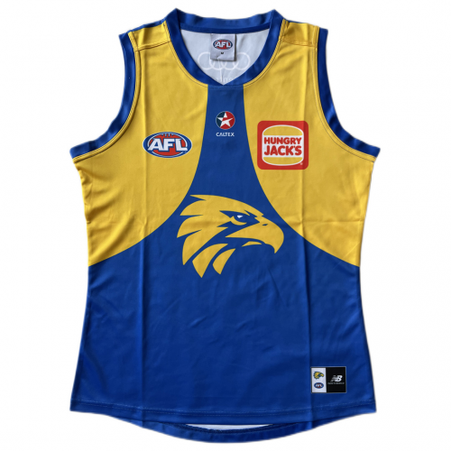 Men's West Coast Eagles AFL Home Guernsey 2023