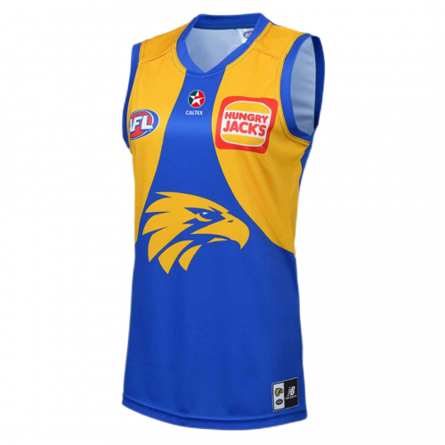 Men's West Coast Eagles AFL Home Guernsey 2023