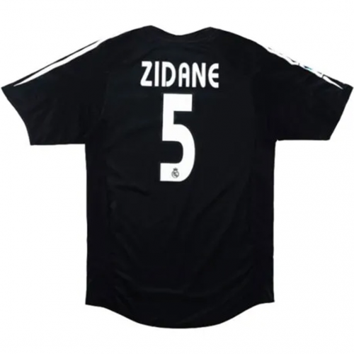 Retro Real Madrid ZIDANE #5 Away Jersey 2004/05