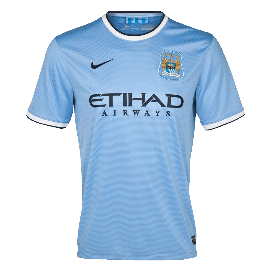 Retro Manchester City Home Jersey 2013/14